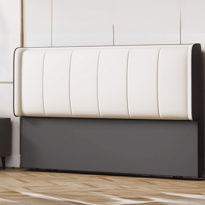 Modish Style Panel Headboard with No Distressing in Pine Wood, Rectangle Shape for Full/Queen Bed, Featuring Sponge Upholstery Fill and Standard Height - image 6