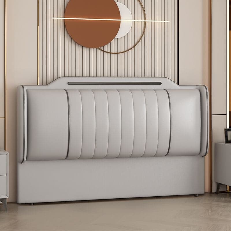Modern Simple Style Free-standing Standard Full(54"W x 75"L)/Full XL(54"W x 80"L) Stepped Panel No Distressing With Legs in Natural Wood - image 6