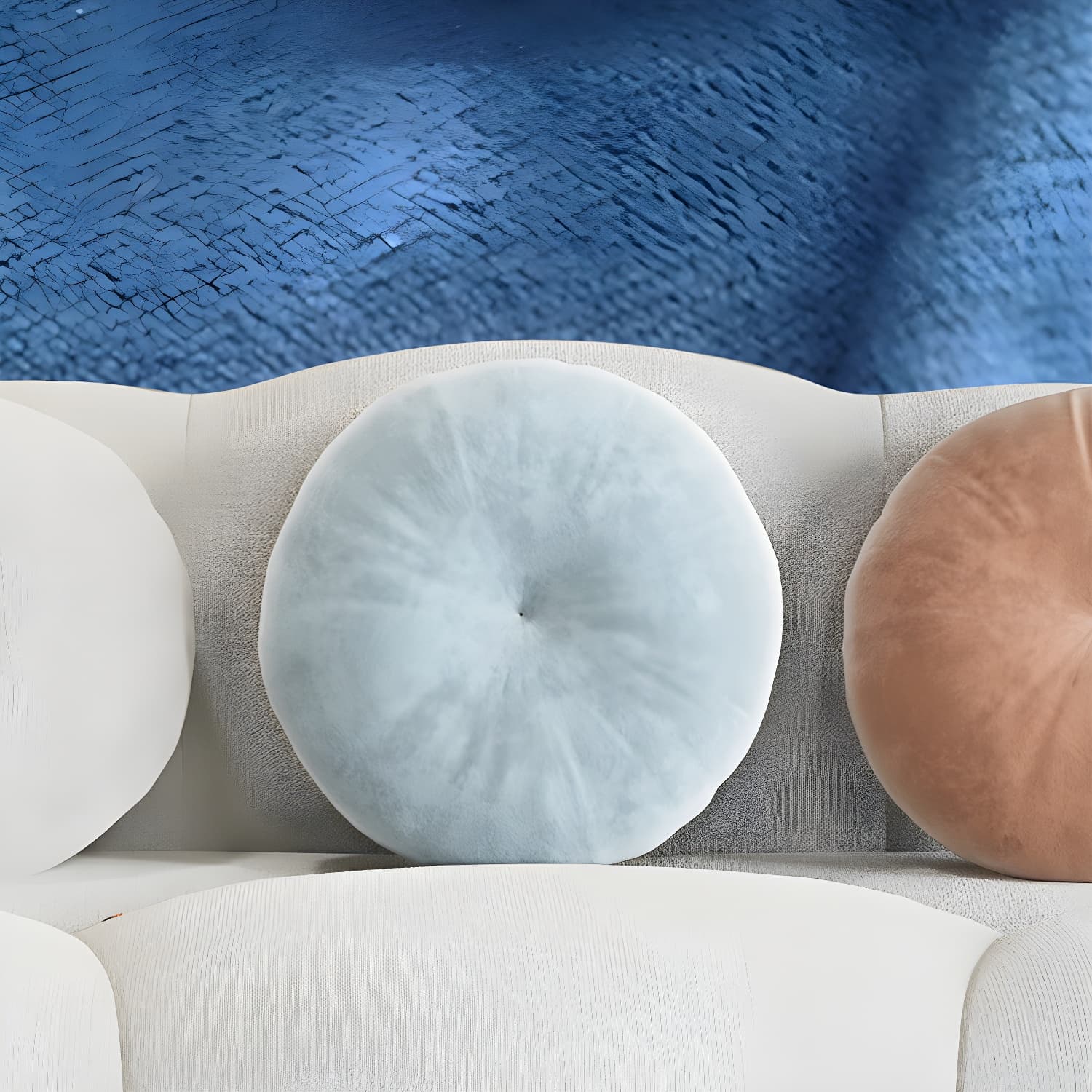 Contemporary Stationary Living Room Armless Standard Cushions Sofa - image 21