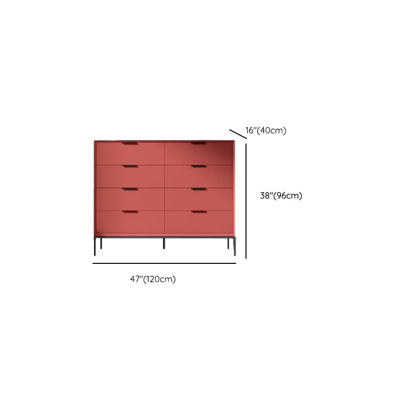 Modern Solid+Engineered Wood 5 Tiers/3 Tiers/4 Tiers Double Dresser/Semainier/Bachelor Chest - image 37