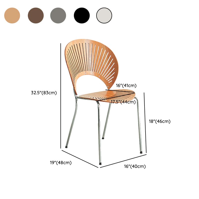 Dining Room Sturdy Side Chair with Outlined Frame and Foot Pads - image 37