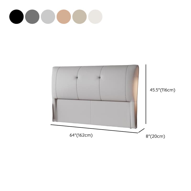 Modish No Distressing Button-tufted Panel Headboard with Rectangle Shape for King/Queen/Full Bed, Featuring Sponge Upholstery Fill and Standard Height - image 12