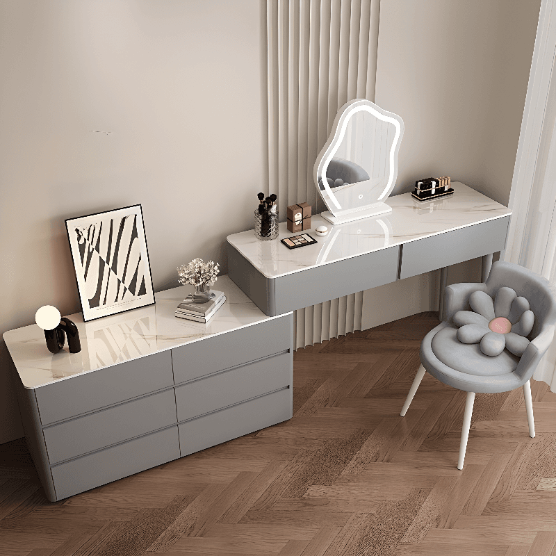 Ground Design Illuminating Vanity with Push-Pull, Adjustable Touch, No Floating - image 6