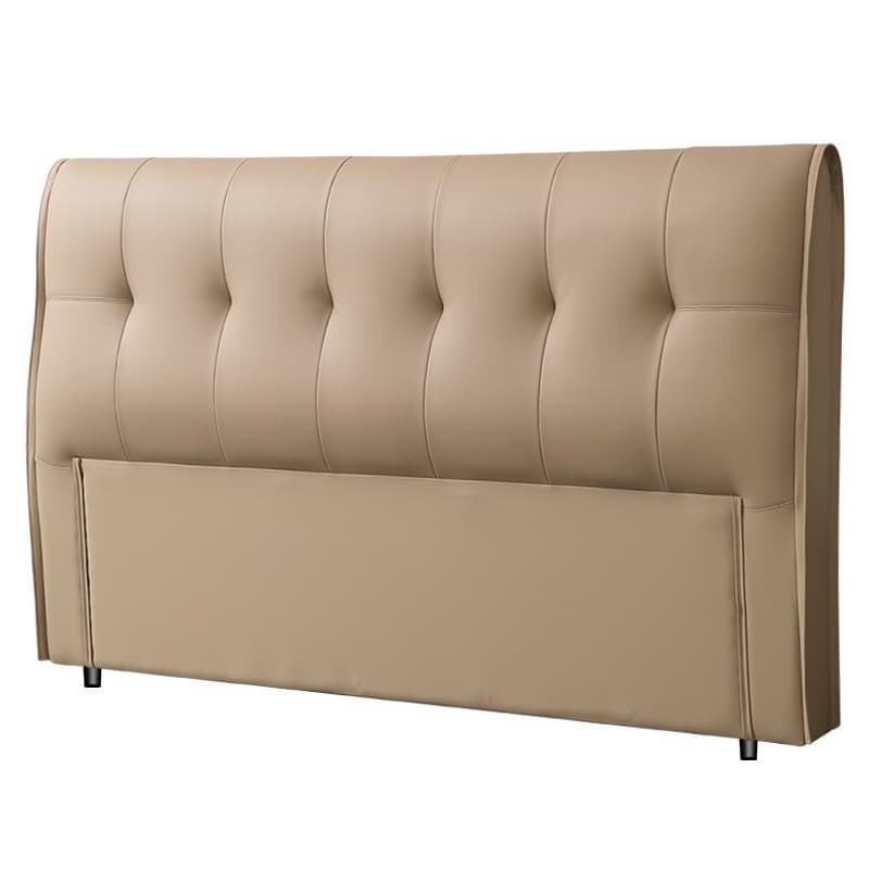 Simplistic Style Panel Headboard with No Distressing, Piled Tufted Rectangular Design for King/Full/Queen Bed, Featuring Sponge Upholstery and Standard Height - image 9
