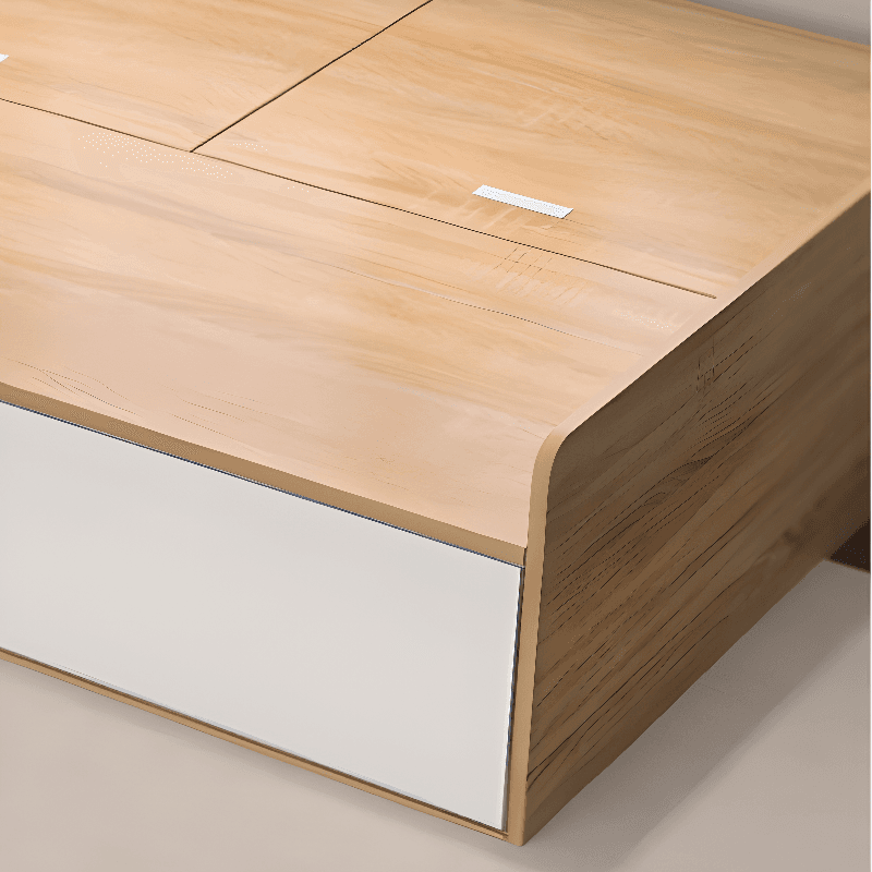 Natural Color Solid Color Storage Included for Bedroom - image 5