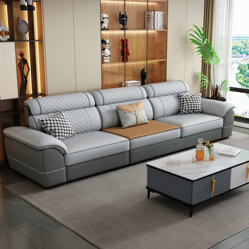 4 Pc L-Shape/Straight Left Hand Facing/Horizontal Sofa Recliner/Sofa Couch for 5 Person - image 13