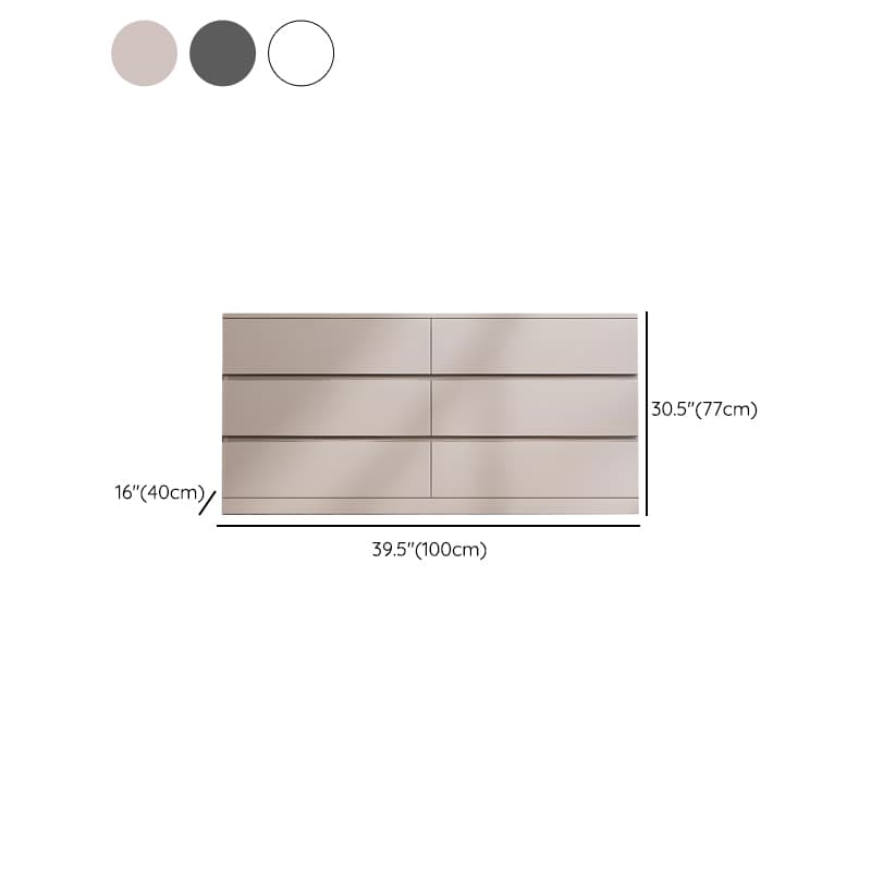 Minimalist Hardwood Horizontal Console Dresser - image 8