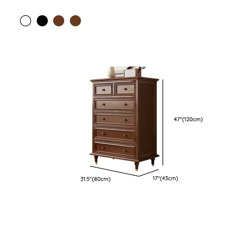 Trendy Raw Wood Console Dresser with 8/10/5 Drawers in Horizontal/Vertical Orientation - image 13