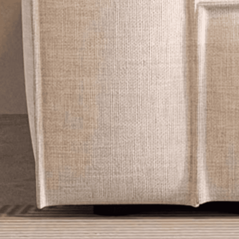 Straight/L-Shape Cotton Upholstered Sofa Couch/Corner Sectional with Horizontal/Left Orientation - image 7