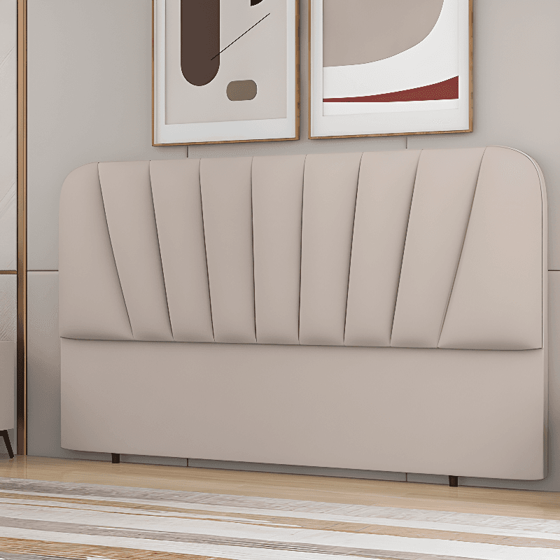 Simplistic Style Panel Headboard in Lumber with No Distressing, Rectangular Shape for Queen/Full/Twin XL Bed, Featuring Sponge Upholstery Fill and Standard Height - image 6