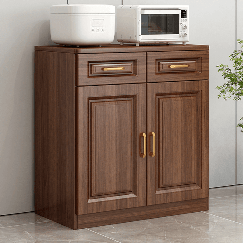 Modish Sideboard Composite Wood Standard/Narrow Kitchen Cupboards with 5 Drawers/4 Drawers/3 Drawers, 2 Shelves and 5 Doors/4 Doors/3 Doors