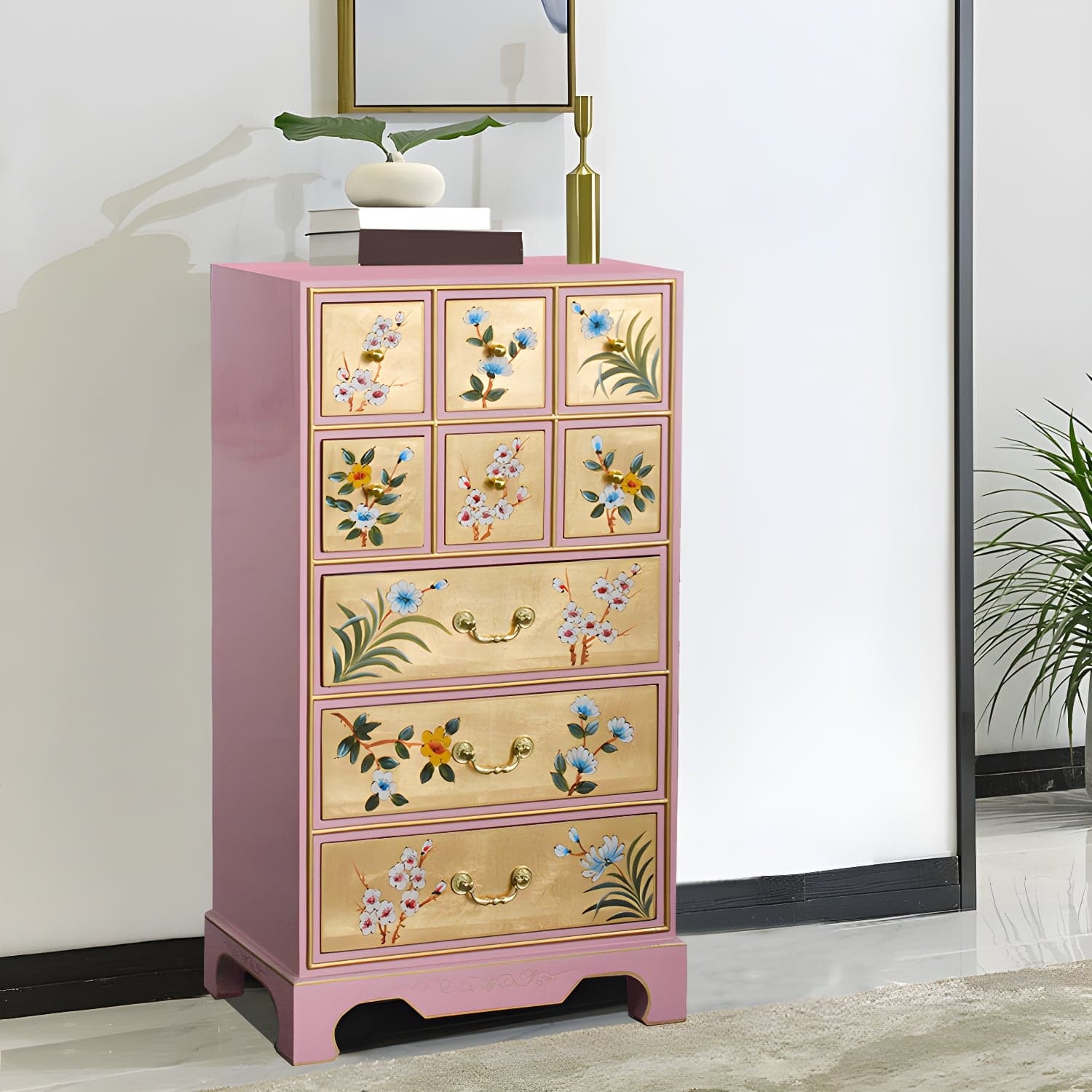 Classic Glam Dresser Solid Wood Storage Chest Dresser with 5/6/7/8/9 Drawers - image 5