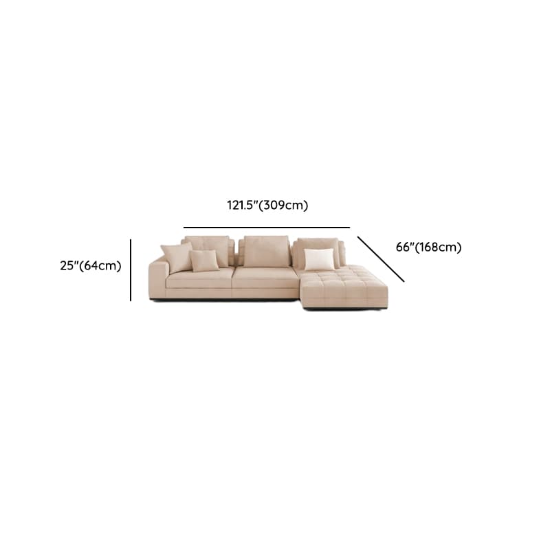L-Shape Corner Sectional for 5 Person with Button-tufted Detail - image 8