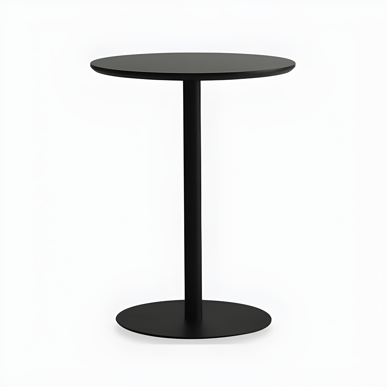 Metal Contemporary Round Dining Table Pedestal Base Dining Table for Kitchen