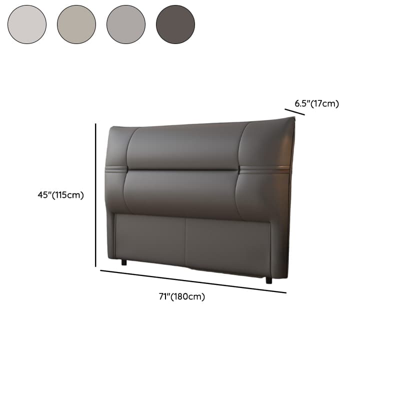 Simplistic Panel Headboard with No Distressing, Piled Tufted Rectangular Shape for King/Queen/Full Bed, Featuring Sponge Upholstery and Standard Height - image 12