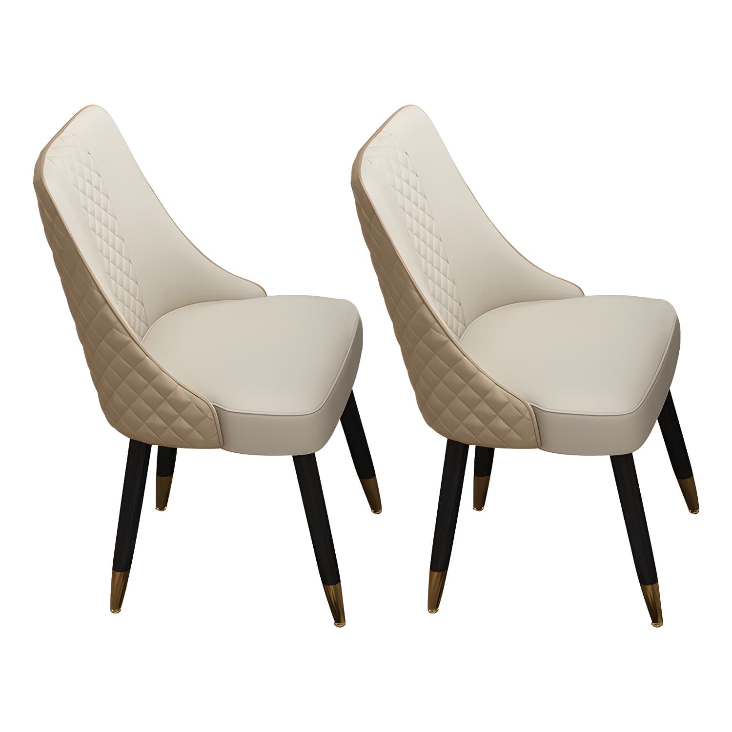 Scandinavian Style Wood Side Dining Chairs Dining Room Solid Back Chair - image 8