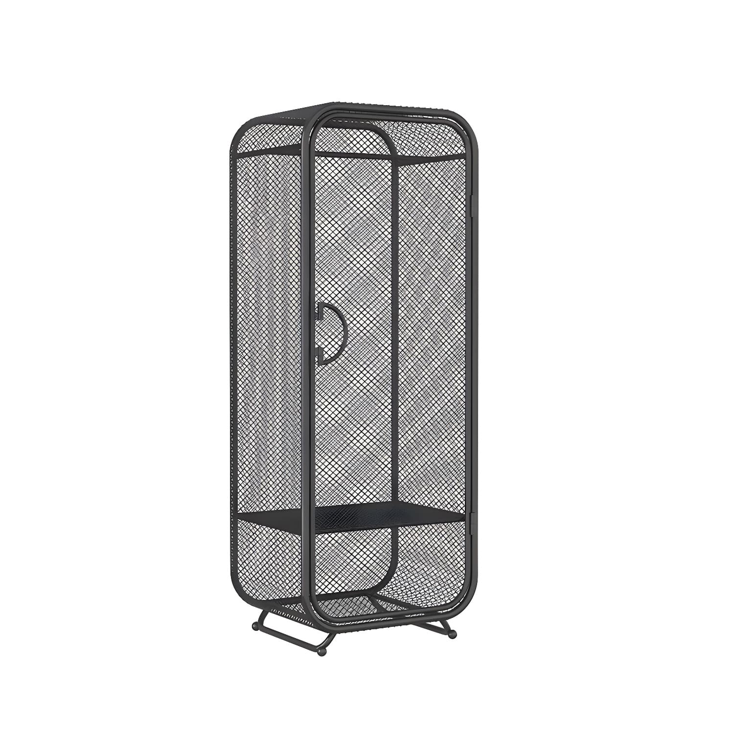 Contemporary Wardrobe Closet Metal Wardrobe Cabinet for Bedroom