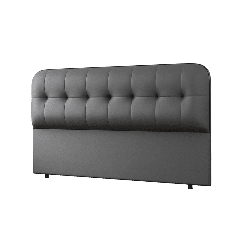 King(76"W x 80"L)/Queen(60"W x 80"L)/Full(54"W x 75"L) Button-tufted Rectangular Panel Headboard with Lumber Frame, Sponge and With Legs, Standard（36-55“） H - image 3