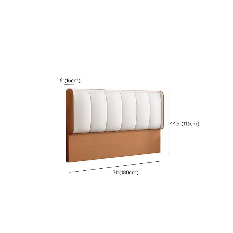 Casual Free-standing Standard King(76"W x 80"L)/Queen(60"W x 80"L)/Full(54"W x 75"L) Panel No Distressing With Legs in Wood and Sponge - image 13