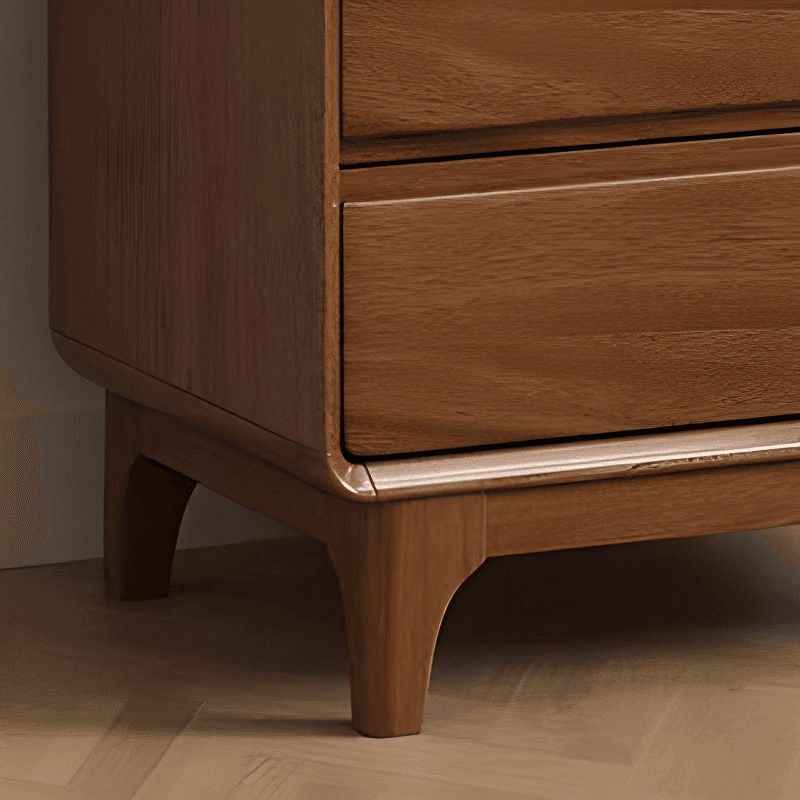 Trendy Walnut Wood Lingerie Chest/Double Dresser/Bachelor Chest with 5/4/6 Drawers in Vertical/Horizontal Orientation - image 9