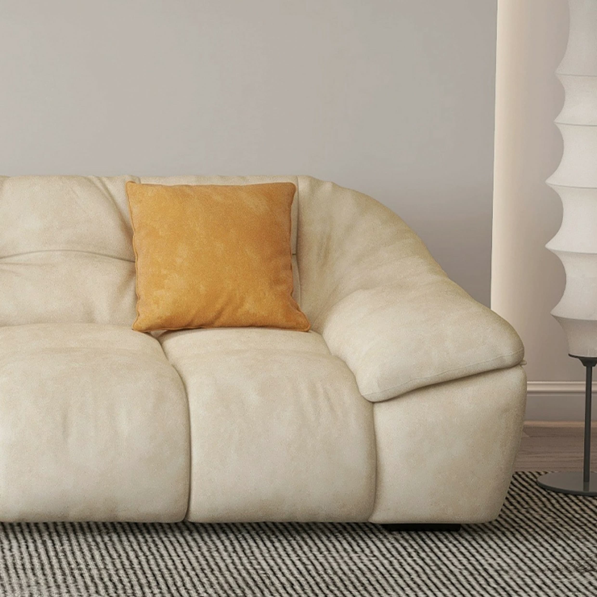 Comfortable Polyester Blend Showcase Sectional Sofa for Contemporary Home Decor - image 12