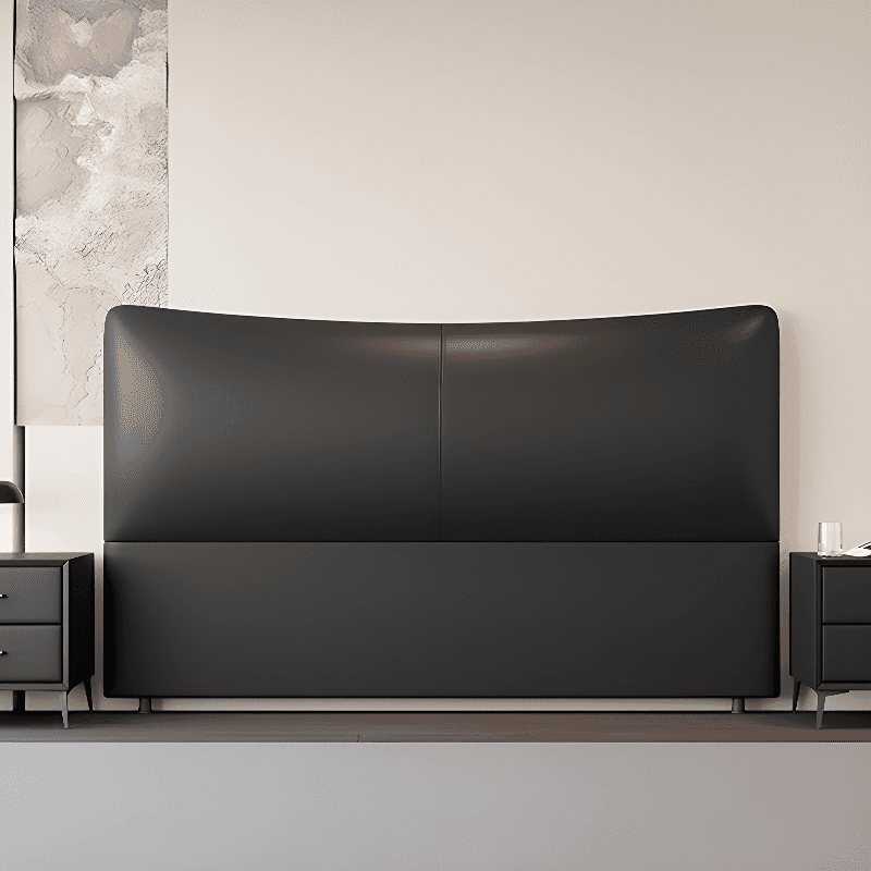Simplistic Style Panel Headboard in Lumber with No Distressing, Rectangular Shape for Queen/Full/Twin XL Bed, Featuring Sponge Upholstery Fill and Standard Height - image 8