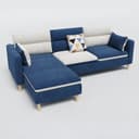 Upholstery Color Dark Blue/Beige
