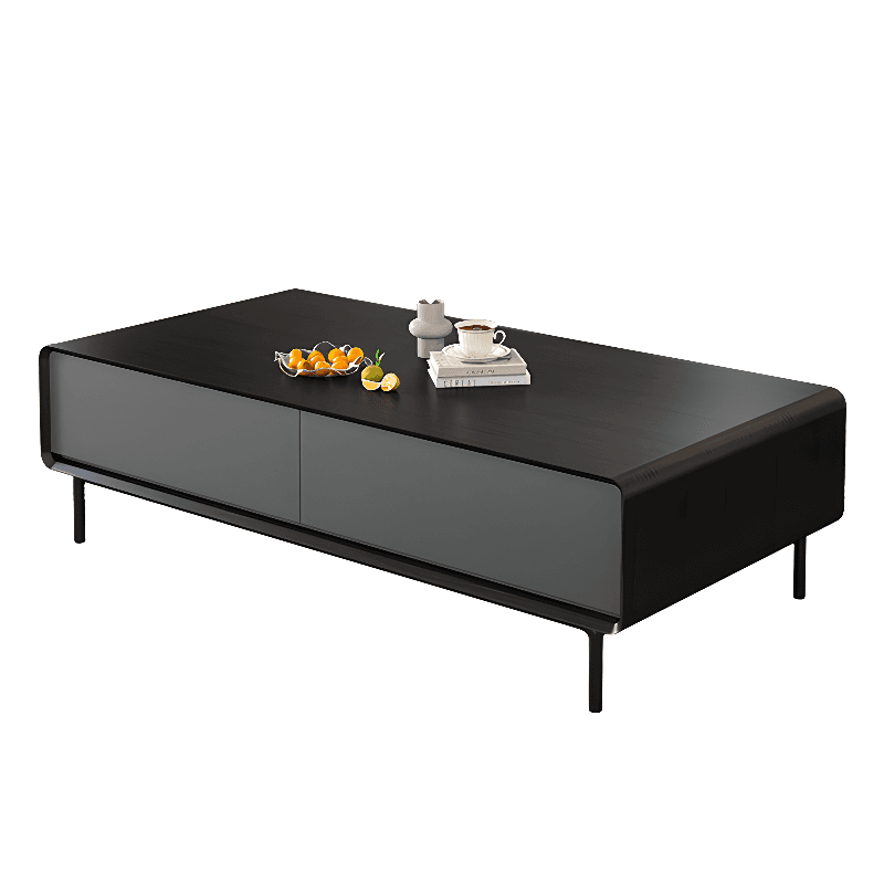 Parallelogram Plywood Board Game Coffee Table for Indoor Use - image 11