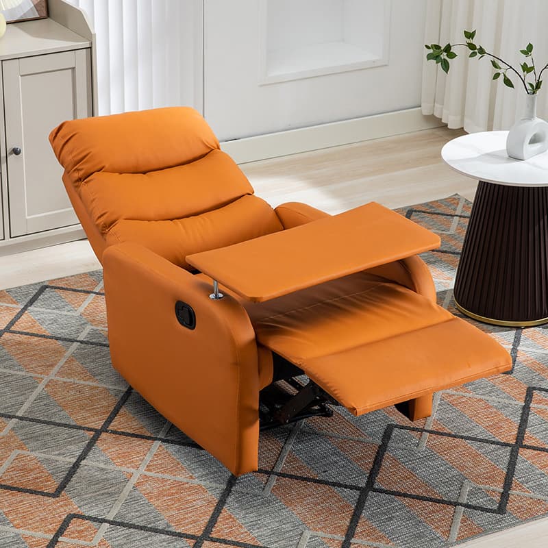 Ergonomic Brown/Blue/Green Stationary Massage Rocking Accent Chair with Back - image 10