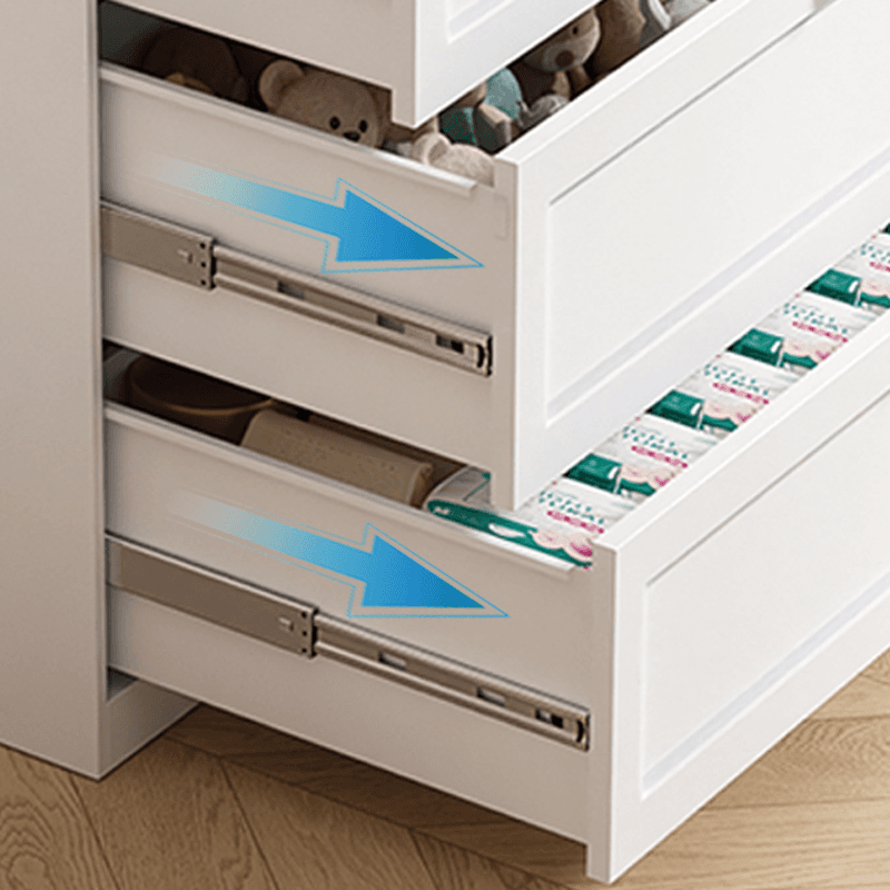Minimalist Iron Vertical Bachelor Chest with Multiple Drawer Options - image 11