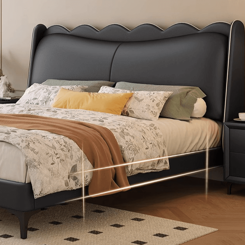 Solid Color Storage Bed/Platform Bed with 2 Drawers in Pine Wood for Living Room - image 7