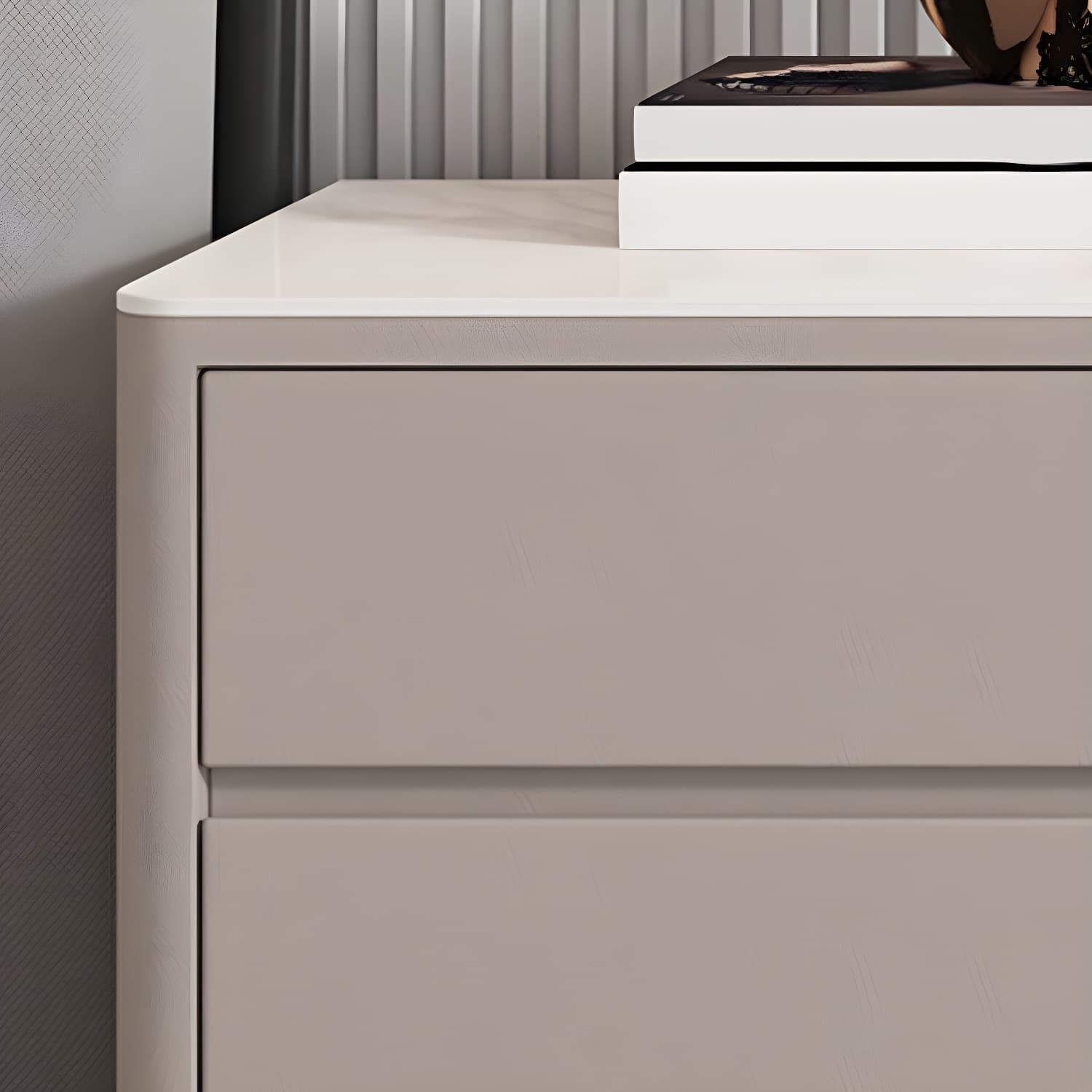 Large Wood Makeup Vanity with Stone Top and 11 Drawers - Organize Your Beauty Essentials - image 15
