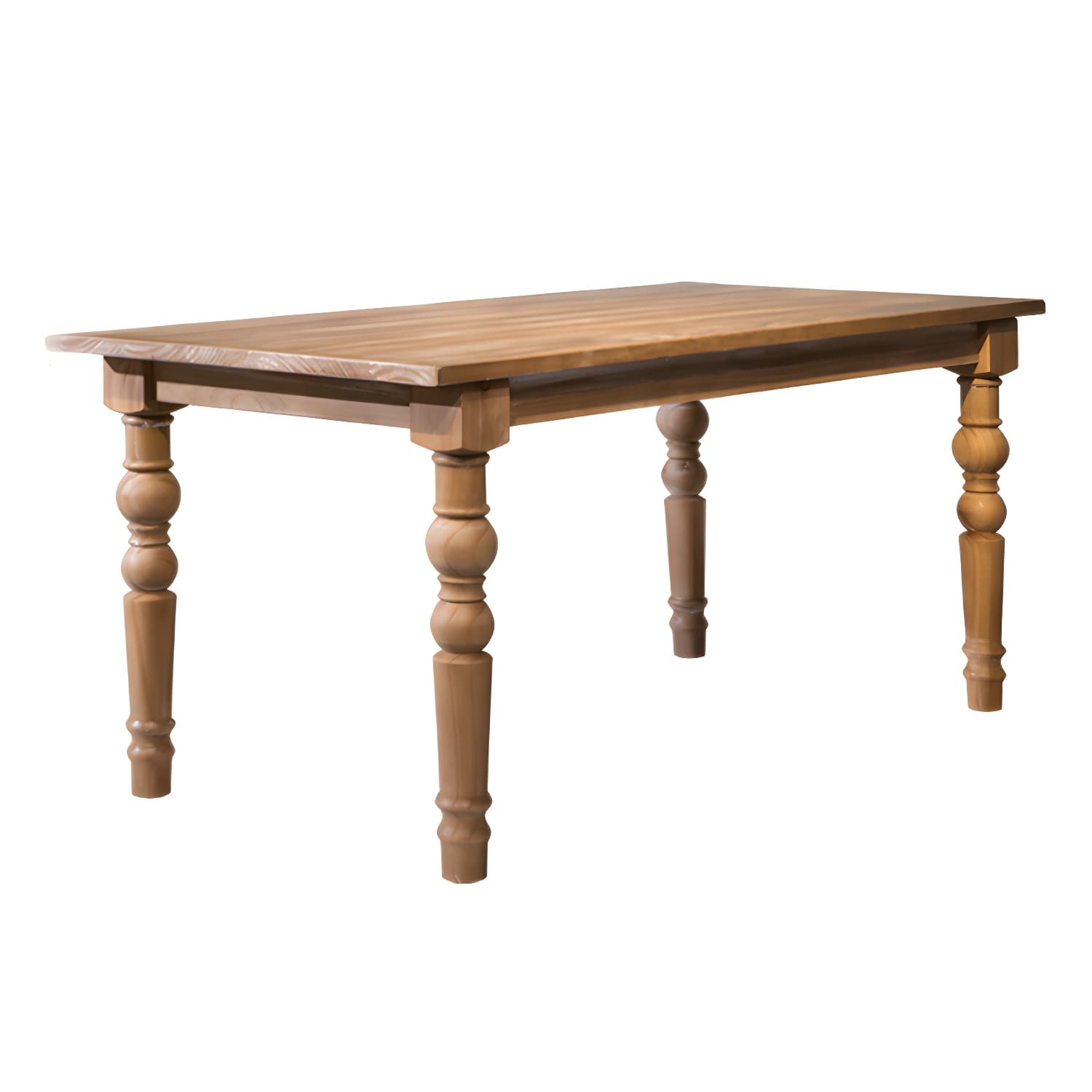Medieval Modern Pine Wood Dining Table for Restaurant Rectangle Table with 4 Legs - image 5