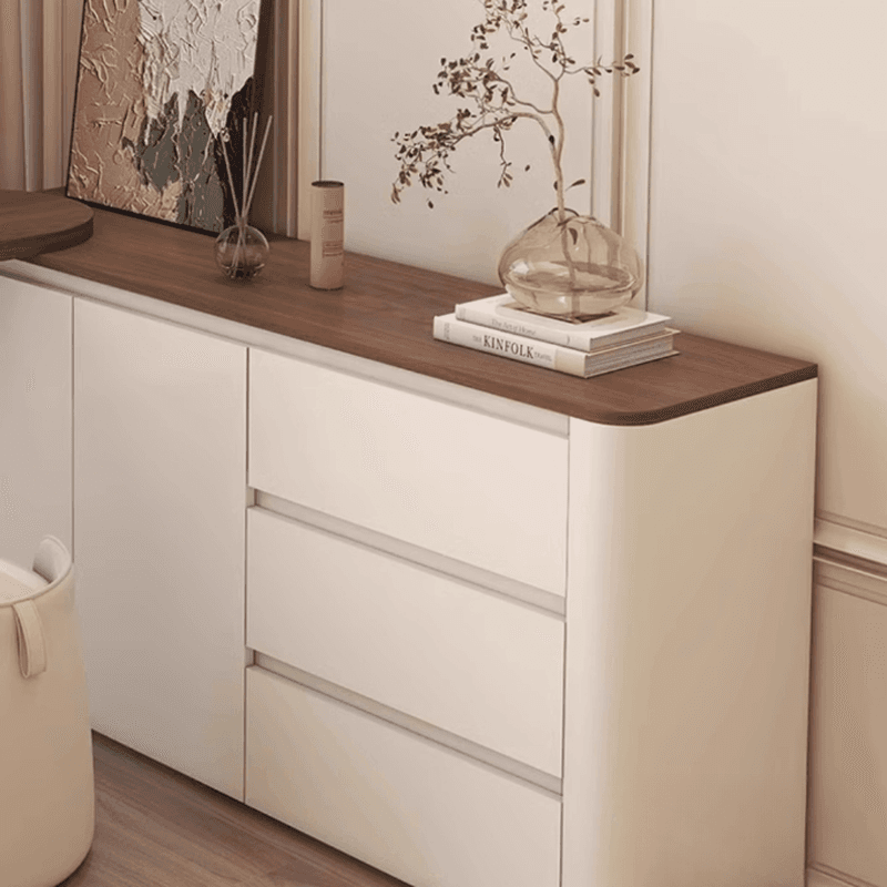 Modish Engineered Wood Large Makeup Vanity with 3 Drawers - image 5