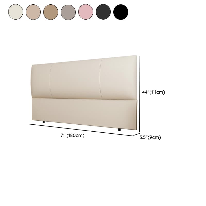 Simplistic Style Panel Headboard in Natural Wood with No Distressing, Rectangular Shape for Queen/Full/Twin XL Bed, Featuring Sponge Upholstery and Standard Height - image 16