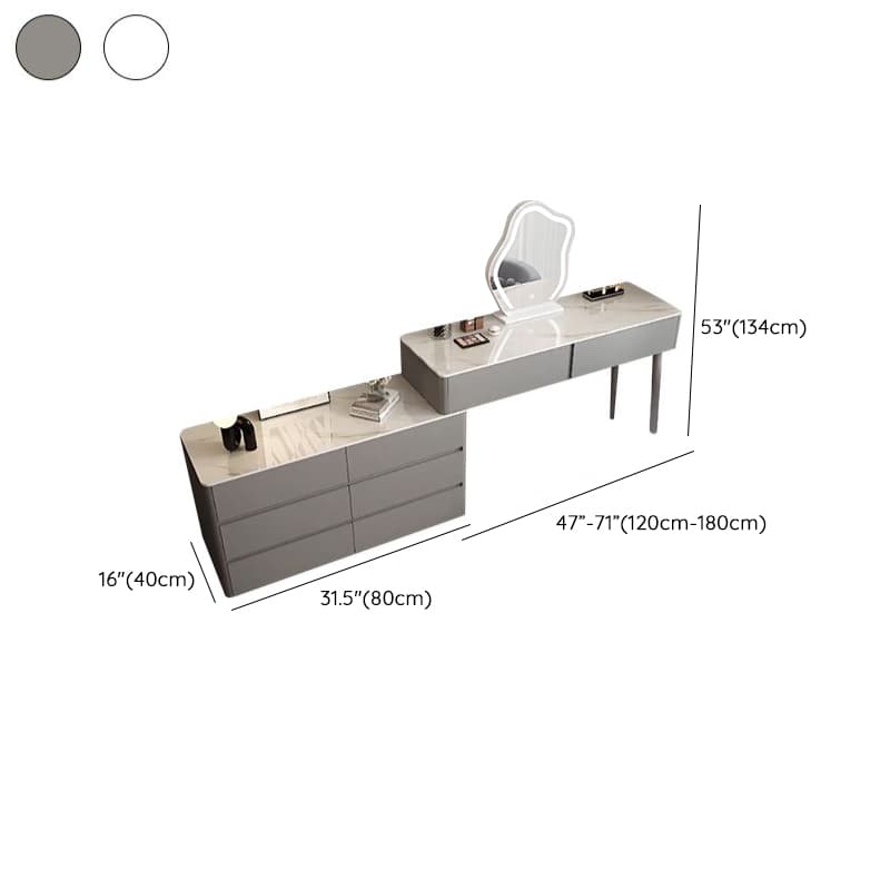 Ground Design Illuminating Vanity with Push-Pull, Adjustable Touch, No Floating - image 22