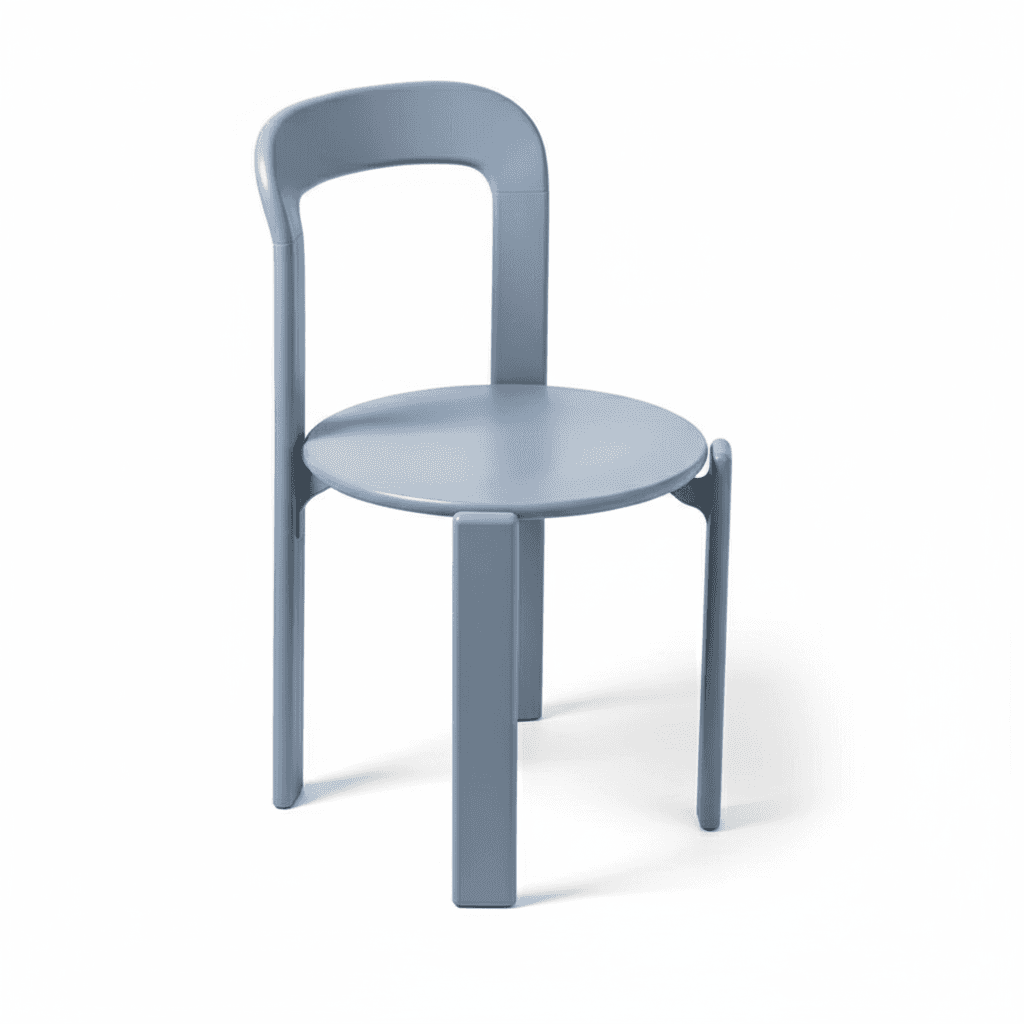 Scandinavian Natural Wood Armless Kitchen Chair 15.3inch Wide Non-Swivel 1 Piece - image 18