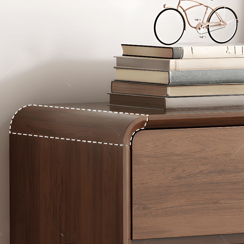 Classic Rectangle Independent Decorative Cabinet with Lumber Countertop and Auburn Soft Close Drawer - image 8