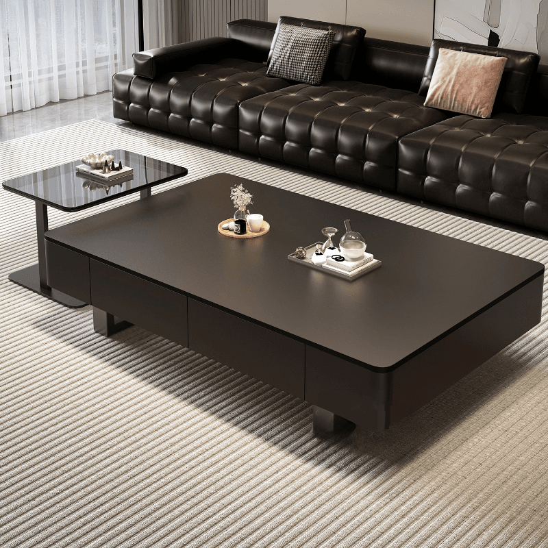 Rectangular Sledging Side Table with 2 Drawers - image 6