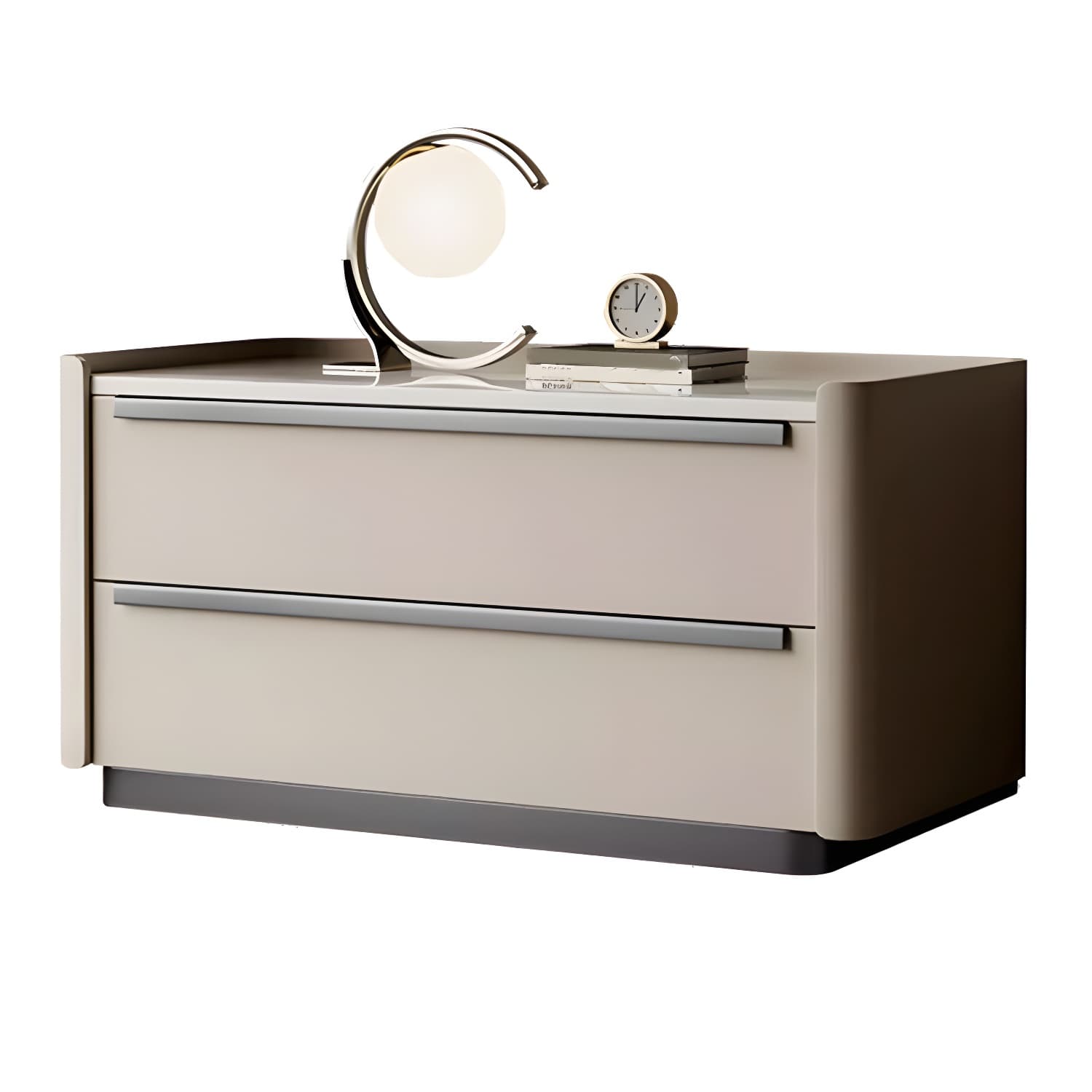 Modern Wood Nightstand with Drawer Storage, Light Wood Tone & Small Size - image 15