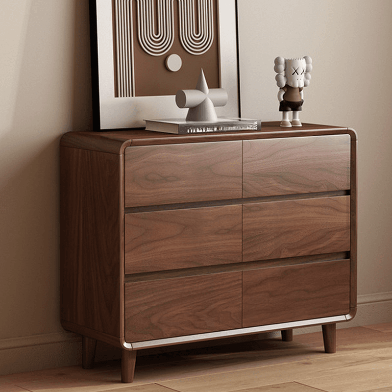 Cocoa Casual Rubberwood Double Dresser/Lingerie Chest with 6/9/5 Drawers Horizontal/Vertical - image 10
