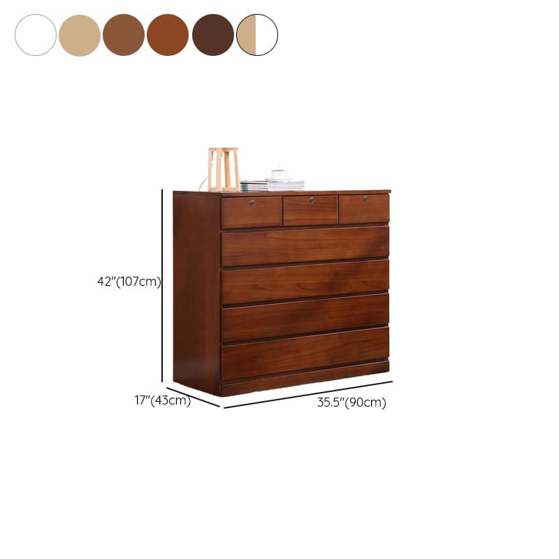 Trendy Timber Double Dresser with 7/6/8 Drawers in Horizontal/Vertical Orientation - image 19