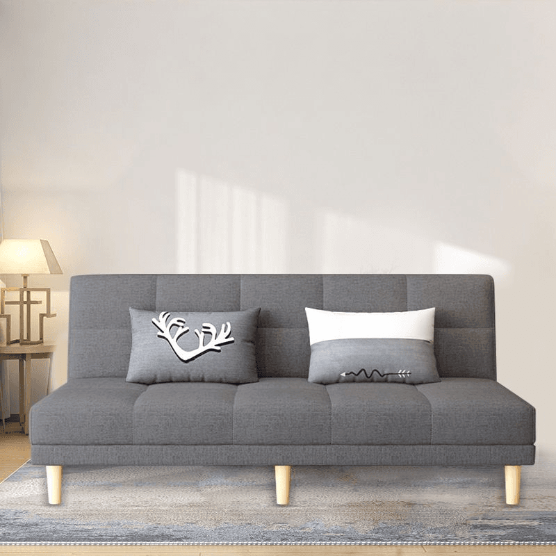 Tear Resistant Sofa Couch/Loveseat with Cotton Upholstery in Grey/Eggplant/Cerulean - image 4