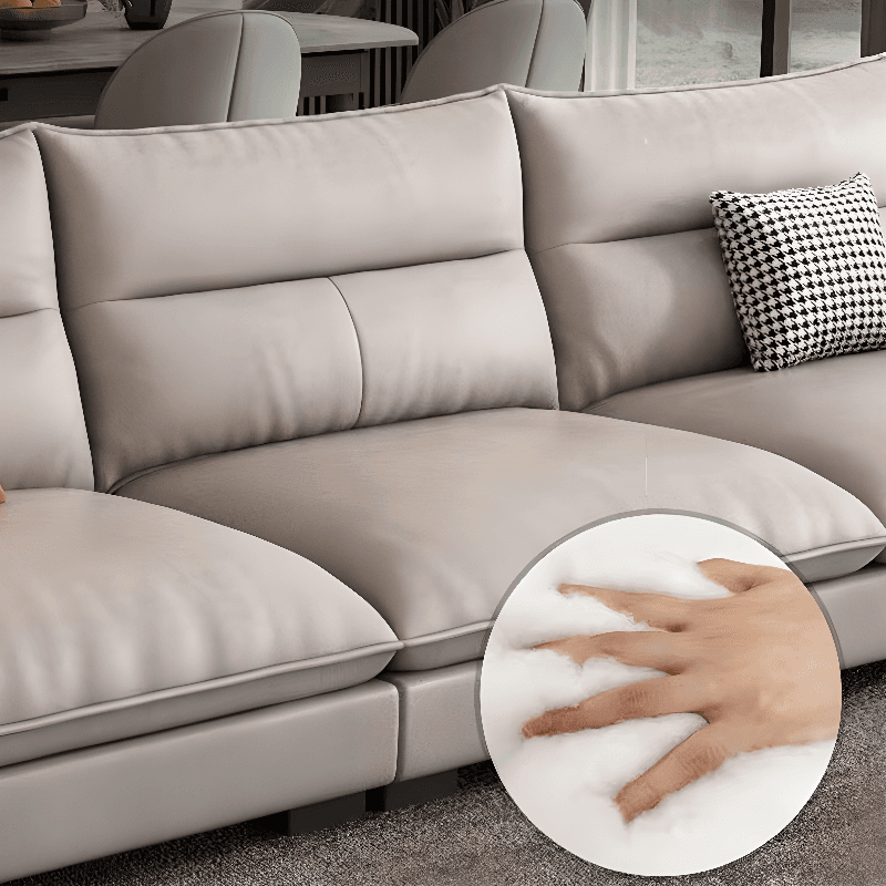 Functional L-Shape/Straight Sofa Couch/Sofa Recliner for Parlor with Reversible/Horizontal Orientation and Concealed Support - image 7