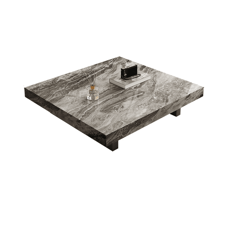 Square Board Game Coffee Table with Sled Base Suitable for Living Room Use - image 3