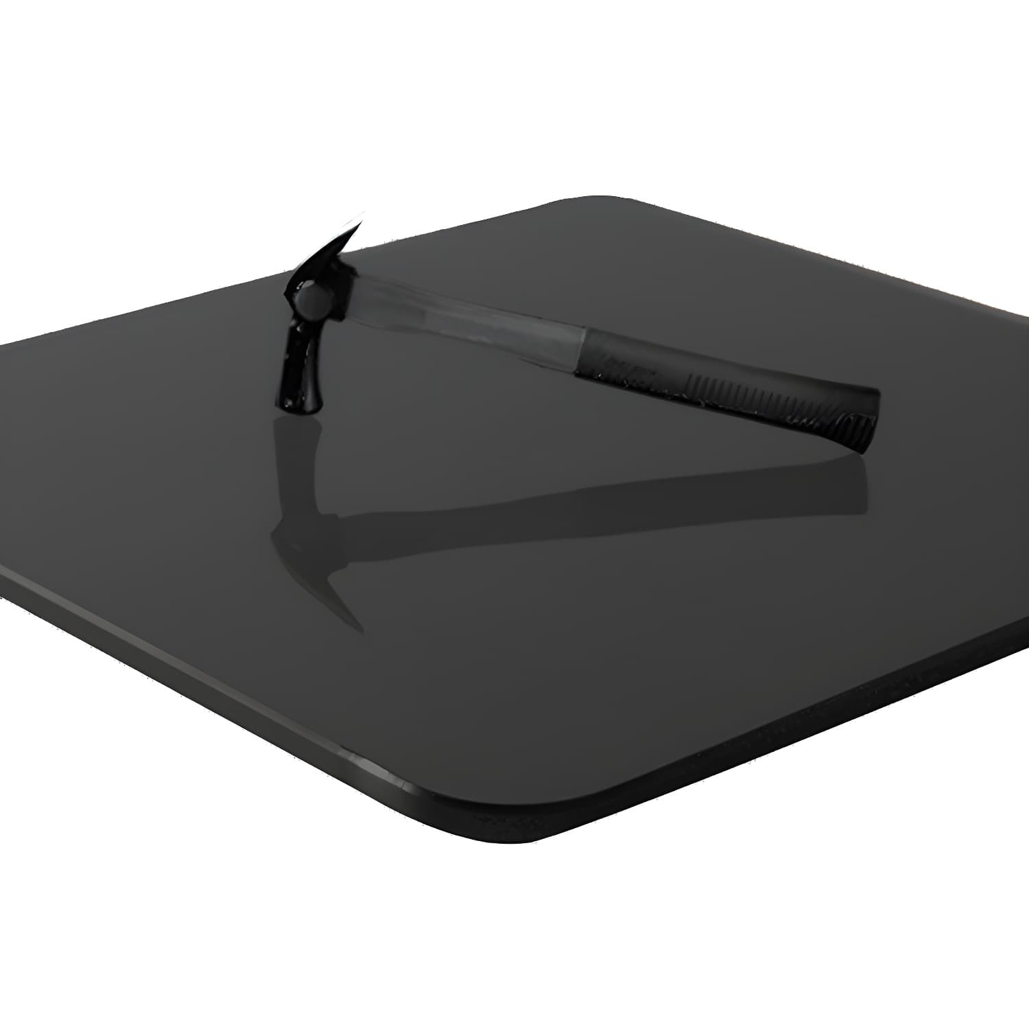 Round Slate/ Glass Coffee Table Frame 2 Nesting Cocktail Table with Storage - image 10