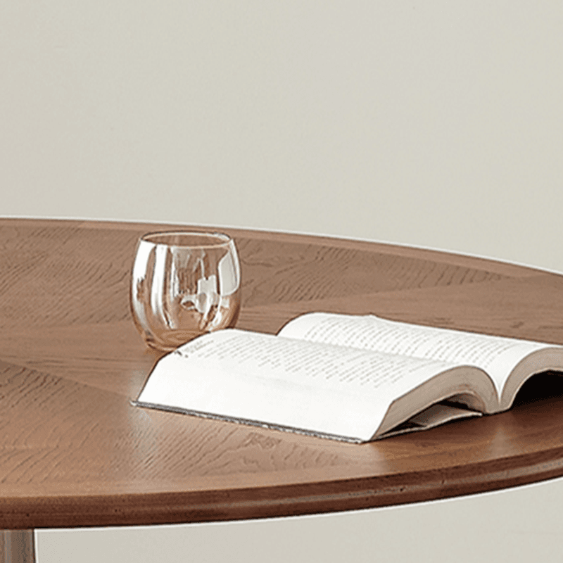 Modern Simple Style Natural Wood Finish Natural Wood Dining Table Set for 2/6 People - image 7
