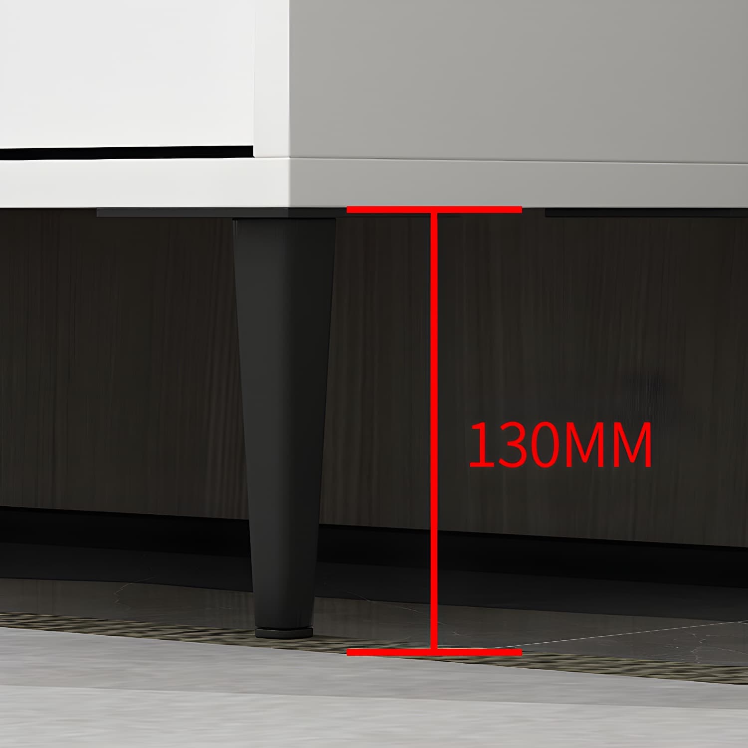 22.83" L x 11.81" W Contemporary Wood Accent Chest with Drawers - image 12