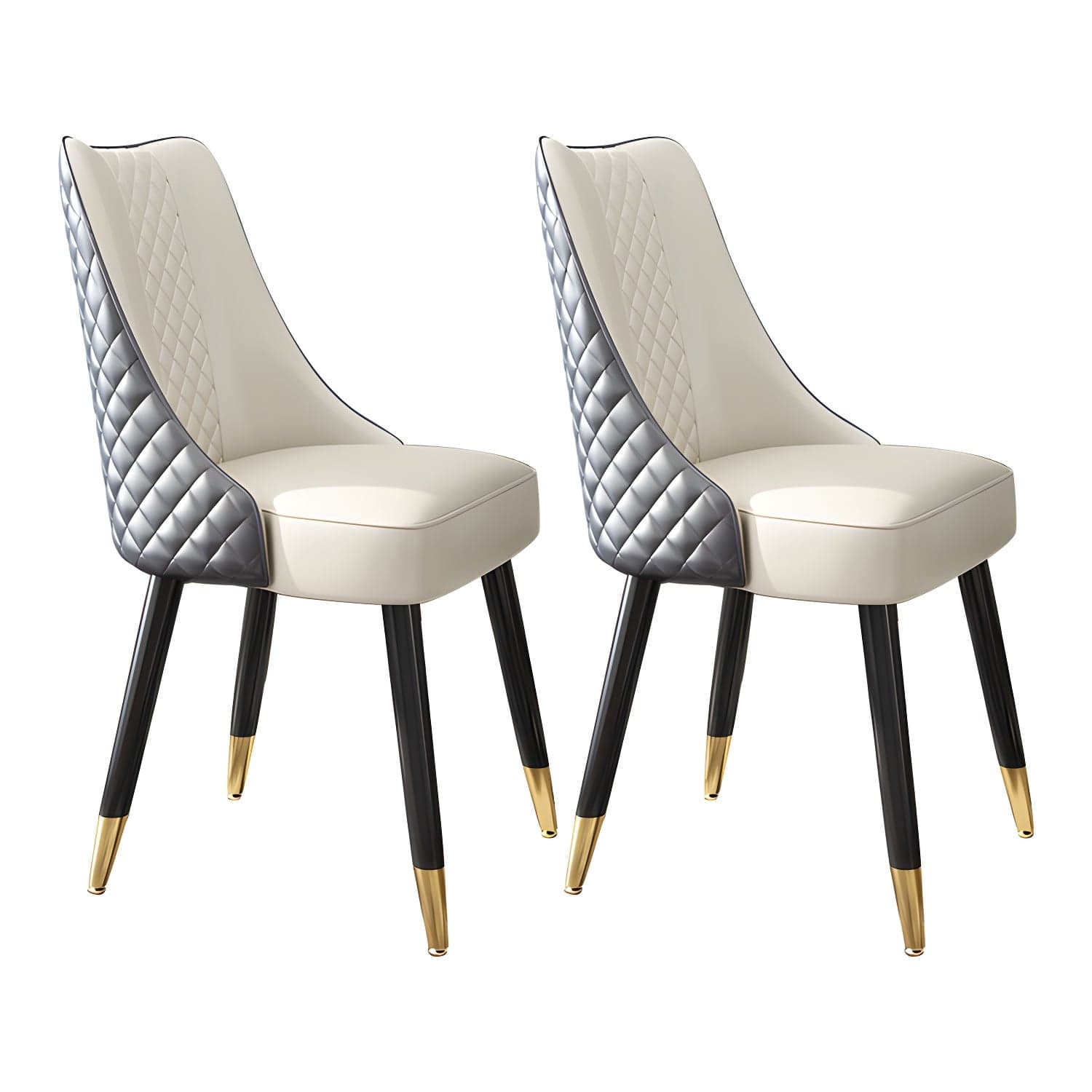 Scandinavian Style Wood Side Dining Chairs Dining Room Solid Back Chair - image 9