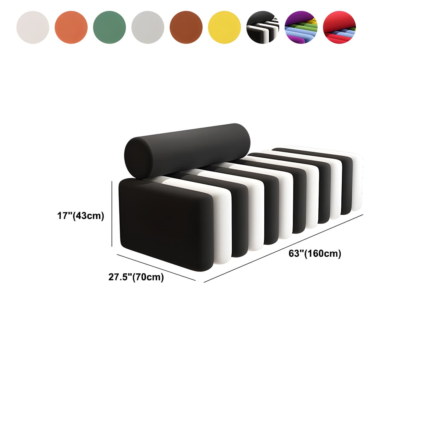 Velvet Contemporary Standard Sofa Armless Sofa for Living Room, Apartment - image 21